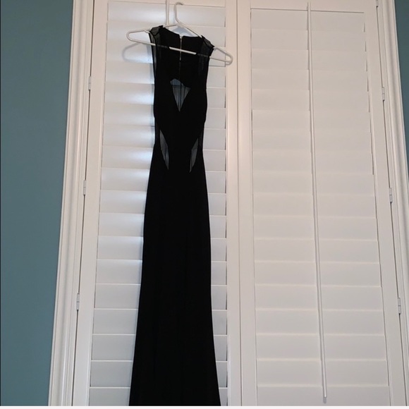 Super sexy long black dress - Picture 4 of 4